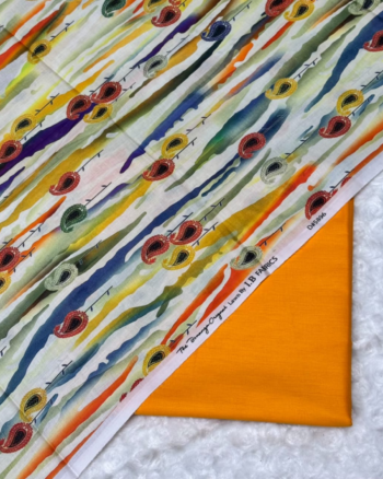 Paisley Pop (White/Yellow Paisley)