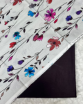 Floral Whisper (White with Multi-Color Flowers)