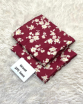 Crimson Petal (Maroon Floral)