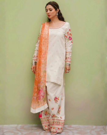 Zara-Shah-jahan MOST DEMANDING EDITION (3-PCS UNSTITCHED SUIT)
