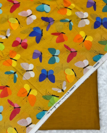 Butterfly Bloom (Mustard Yellow)