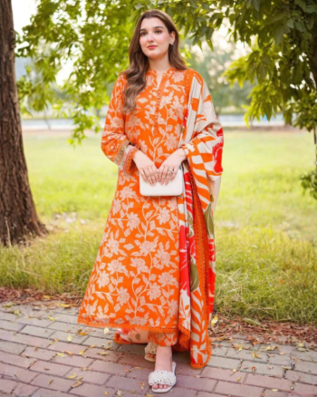 Aneela’s MOST DEMANDING EDITION (3-PCS UNSTITCHED SUIT)